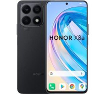 HONOR X8a 6,70 collu HD+ 6GB 128GB pusnakts melns