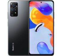 Xiaomi Redmi Note 11 Pro 5G viedtālrunis 6,67 collu FHD+ AMOLED DotDisplay, 120 Hz FHD+ AMOLED DotDisplay, 67 W Turbo uzlāde 6G + 128 GB Graphite Grey [globālā versija]