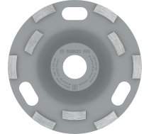 Bosch 1 x PRO betona ātrgaitas slīpmašīnas ar dimanta galviņu 22,23 mm diametram (betonam, diametrs 125 mm, profesionāli piederumi betona slīpmašīnām)