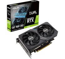 ASUS GeForce Dual RTX 3050 8GB OC Edition spēļu grafiskā karte (NVIDIA Ampere, GDDR6 atmiņa, PCIe 4.0, 1x HDMI 2.1, 3x DisplayPort 1.4a, DUAL-RTX3050-O8G) 3304807664, Black