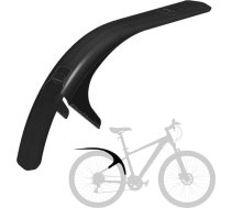 Mudhugger MK2 Mountain Bike Mudguard Large 27.5" 29" Full Suspension MTB Universal Fit Fixings Included Piemērots velosipēdiem, sacīkšu, kalnu velosipēdiem