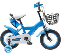 Shiyinge 12 collu bērnu velosipēds Zēni Meitenes Velosipēds Unisex Bērnu velosipēdu atbalsta velosipēdi Bērnu velosipēdu atbalsta velosipēdi Bērnu velosipēdi Regulējami velosipēdi ar palīgriteņiem + krūzes turētājs