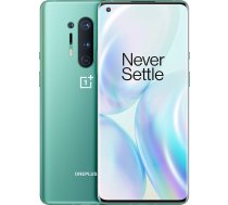 OnePlus 8 Pro 5G 12 GB RAM 256 GB Lielbritānijā bez SIM kartes viedtālrunis ar trīskāršu kameru, divām SIM kartēm un integrētu Alexa ledus zaļš - 2 gadu garantija.