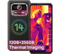 Ulefone Armor 25T Āra mobilais tālrunis ar termokameru, 12GB + 256GB/2TB Āra viedtālrunis Android 14, 50MP + 64MP nakts redzamības 6500mAh 33W 6,78 collu FHD + 120Hz, 4G Dual SIM,