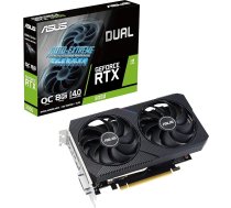 ASUS Dual GeForce RTX 3050 V2 OC Edition 8GB GDDR6 spēļu grafiskā karte (Nvidia RTX3050 V2, PCIe 4.0, HDMI 2.1, DisplayPort 1.4a, DUAL-RTX3050-O8G-V2)