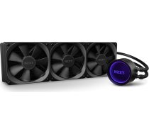 NZXT Kraken X73 360mm šķidruma dzesētājs - RL-KRX73-01 - AIO RGB CPU šķidruma dzesētājs - Rotējošs bezgalības spoguļa dizains - CAM V4 - Aer P 120mm, dzesēšanas ventilators (3 iekļauti)