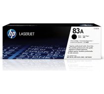HP 83A melnā oriģinālā LaserJet melnā tonera kasetne (CF283A)