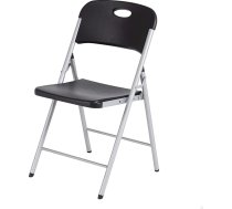 LIFETIME 92208 Plastmasas Heavy Duty Black Event Biroja krēsls Izvelkamie krēsli Dizains Lieljaudas krēsli Izvelkamie krēsli Iekštelpu āra krēsli