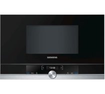 Siemens BF634RGS1 iQ539 Mikroviļņu krāsns / 900 W / 21 L / Nerūsējošais tērauds / LED iekšējais apgaismojums