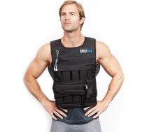 Runfast/Max Pro Svara veste 12lbs/20lbs/18,1 kg/lbs/27 kg, melna
