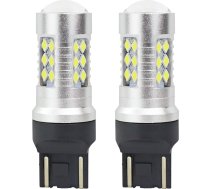 Led spuldzes canbus 3030 24smd t20 7443 w21/5w balta 12v 24v -02126