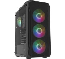 Fury shobo sh4f rgb midi torņa korpuss ar logu melns
