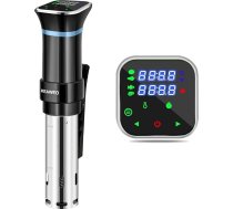 KEAWEO Sous Vide, 1100 W Sous-Vide Garer Stick Precision Cooker iegremdēšanas katls ar iegremdēšanas funkciju, 25 °C - 95 °C temperatūras diapazons (±0,1 °C), digitālais taimeris, LCD skārienekrāns,