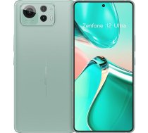 ASUS Zenfone 12 Ultra, ES oficiālais, salvijas zaļš, 16 GB RAM, 512 GB atmiņa, Snapdragon 8 Gen Elite, 6,78 collu AMOLED 144 Hz, 50 MP Gimbal kamera