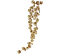 Mākslīgais priežu vainags 66 cm ķēdes dekoratīvais vainags egļu vijolīte Floristikas zariņš Ziemassvētku vainags Ziemassvētku galda rotājums Adventa vainagu aksesuāri Vainags Mākslīgā egle Priežu zars Piekaramais egle