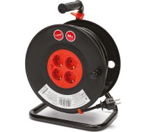Velamp H05VV-F 3G kabeļu spole 40 m kabeļu spole ar 4 ligzdām 1,5 mm²