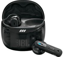 JBL Tune Flex Ghost 2 bezvadu Bluetooth austiņas ar trokšņu slāpēšanu, 48 stundu atskaņošanas laiks, IP54 ūdens un putekļu izturība, daudzpunktu savienojums, ergonomisks dizains, melna, Ghost