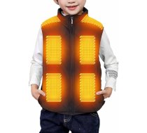 Battnot Siltā veste Bērnu USB uzlādes veste Elektriskā apsildāmā veste Apsildāmā jaka Apsildāmā jaka Mazgājamā skola Slēpošana Ziemas apsildāmā veste Āra veste