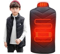 Bērnu elektriskā apsildāmā ziemas jaka bērniem, USB apsildāmā bērnu jaka, viedā apsildāmā jaka, elektriskā ķermeņa sildītāja jaka, elektriskā apsildāmā jaka, elektriskā apsildāmā veste