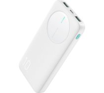 Powerbank JR-PBF12 10000mAh 2.4A 2x USB-A 1x USB-C - balts