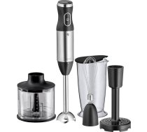WMF Kult X rokas blendera komplekts 5 gabaliņu biezeņa putukrāsns putukrāsns 600 W burvju nūjiņa ar 700 ml maisīšanas trauku Matēts nerūsējošais tērauds