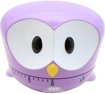 Virtuves taimeris 60 minūšu gudrs pūce Jaunums Manuālais gatavošanas taimeris Darba virsmas dekorēšanai (violets)