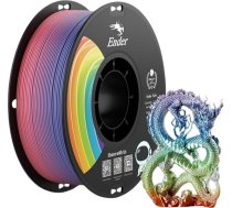 Creality Oficiālais PLA+ 3D printeru filaments, PLA Plus, PLA Pro, 1,75 mm, izturīgs, izturīgs, gluda druka, izmēru precizitāte +/- 0,02 mm, 1 kg kartona spole, krāsains (varavīksne)