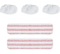 Polti PAEU0324 Salvetes un drāniņas Eco Pro3.0 un Classic tvaika tīrītājiem, baltas krāsas