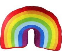 13,7" Rainbow spilvens meitenēm Bērnu gultas apdares spilvens Arkas formas pildīta plīša dīvāna krēsli Throw spilvens