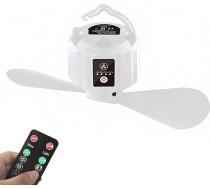 5200mAh kempinga ventilators, mini USB kempinga ventilators ar LED un āķiem, telts griestu ventilators ar ventilatoru automašīnai, ārā, kempingam, birojam, mājai