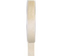 Organzas lenta Dāvanu lenta 3/7/15/25/25/40 mm (izmērs 15 mm x 20 m - ziloņkaula krāsa)