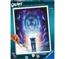 Ravensburger CreArt 23516 - Karaļa ceļš - krāsošana pēc skaitļiem pieaugušajiem, DIY gleznošanas komplekts ar otu un akrila krāsām, dāvana sievietēm un vīriešiem, gleznošana pieaugušajiem