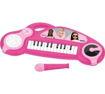 Lexibook, Barbie K704BB Bērnu elektroniskās klavieres ar gaismas efektiem Mikrofons Bungas Iebūvēts skaļrunis Demo dziesmas DJ atskaņotājs Rozā krāsā