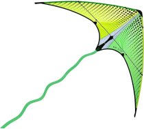 Prism Unisex jauniešu Neutrino Stacker Stunt Kite Lemon, 100 cm