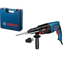 Bosch Professional Bohrhammer GBH 2-26 DFR (inkl. Tiefenanschlag 210 mm, SDS plus Schnellwechselbohrfutter, Zusatzhandgriff, Schnellwechselbohrfutter 13 mm, im Koffer)