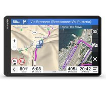 Garmin dēzl LGV820 MT-S viedā kravas automašīnu navigācijas ierīce ar 8 collu (20,3 cm) krāsu displeju, iepriekš instalētām ES kartēm (34 valstis), transportlīdzeklim pielāgotu maršruta vadību, laikapstākļu brīdinājumiem, populārām kr
