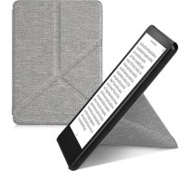 kwmobile Korpuss saderīgs ar Amazon Kindle Paperwhite (11th Gen - 2021) - auduma aizsargvāciņš - gaiši pelēks