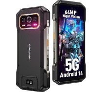 Ulefone Armor 27 Pro 2024 5G āra mobilais tālrunis, 12GB + 256GB/2TB 10600mAh/33W Dimensity 6300 Android 14 50MP + 64MP Nakts redzamība 6,78 collu 120Hz IP68 ūdensizturīgs viedtālrunis Dual SIM pirkstu nospiedumu NFC