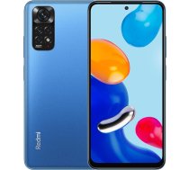 Xiaomi Redmi Note 11 viedtālrunis 6,43 collu FHD+ DotDisplay, 90 Hz FHD+ AMOLED DotDisplay, 50 MP Al Quad kamera, 5000 mAh (tipa) akumulators, Dual SIM 4G 64GB Twilight Blue [globālā versija], Twilight Blue