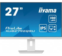 27 collu monitori prolite xub2792qsu-w6 ips,qhd,has(150mm),100hz,4xusb3.2,slim