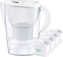 3,5 l marella xl filtra krūze + 4 maxtra pro pure performance kārtridži balts