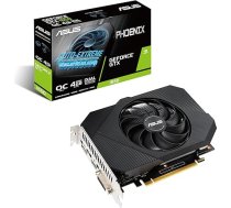 ASUS Phoenix Nvidia GeForce GTX 1650 4GB Power OC Edition spēļu grafiskā karte (GDDR6 atmiņa, PCIe 3.0, 1x HDMI 2.0b, 1x DVI, 1x DisplayPort 1.4, PH-GTX1650-O4GD6-P)