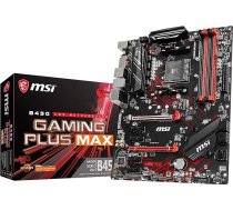 MSI B450 Gaming Plus MAX (ATX, AMD AM4 DDR4 m.2 USB 3.2 Gen 2 HDMI ATX spēļu pamatplate).