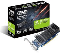 ASUS grafiskā karte GeForce GT 1030 2GB GDDR5 64BIT HDMI/DVI, GT1030-SL-2G-BRK, zila, zila