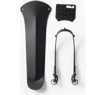 Ass Savers Win Wing 2 Gravel - Stealth aizmugurējais dubļusargs grants velosipēdiem ar melnām vadības svirām, riepu platums līdz 60 mm, ultraviegls, viegli uzstādāms un noņemams ar klipu