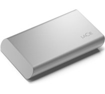 LaCie Portable SSD, ārējais SSD 500 GB, 2,5 collu, saderīgs ar iPhone 15 Pro, iekļauts 3 gadu glābšanas pakalpojums, modeļa Nr.: STKS500400