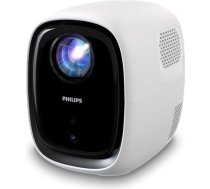Philips, mājas kinozāles projektors Neopix 130, uzlabota attēla korekcija, Full HD 720p, uzlabots LED gaismas avots, WiFi spoguļrežīms, stereo skaņa, pieslēgta operētājsistēma, balts (balts)