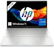 HP Pavilion Plus klēpjdators, 14 collu 2,8K displejs, Intel Core i7-12700H, 16 GB DDR4 RAM, 1 TB PCIe NVMe SSD, Intel Iris Xe grafika, Windows 11 Home, QWERTZ tastatūra, sudrabots