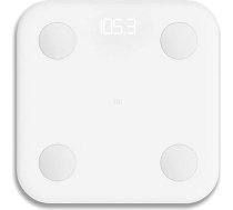 Xiaomi Mi Body Composition Scale 2 - augstas precizitātes BIA mikroshēma, 13 ķermeņa datu, Bluetooth 5.0, saderīgs ar Android/iOS, inteliģentie svari, MiFit App White