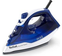 Tefal FV2838 Express Tvaika gludeklis | 2400 Watt | Tvaika padeves ātrums: 180 g/min | 270 ml ietilpība | Ātra sildīšana un efektīva gludināšana | Keramiskā pamatplāksne | Aizsardzība pret pilienu notecināšanu | Zils